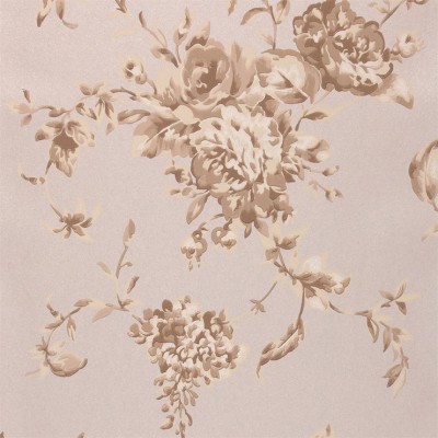 Фото Обои с рисунком - Туаль - стиль Английская классика - Фиолетовые - Купить в Интернет-магазине