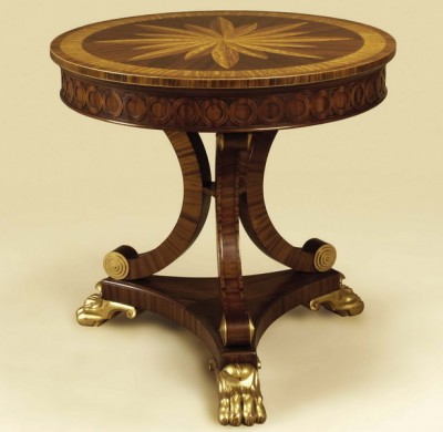 Фото Стол под лампу - стиль Американская классика - Для гостиной - Купить в Интернет-магазине