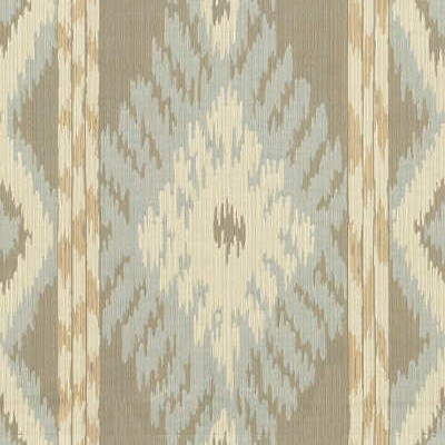 Фото Ткань портьерная с рисунком - Орнамент - стиль Современный - Светло-коричневый - Купить в Интернет-магазине