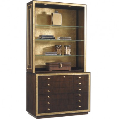 Фото Шкаф книжный/библиотека - стиль Ар-деко - Для кабинета - Купить в Интернет-магазине