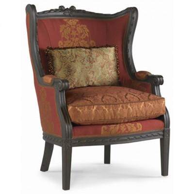 Фото Кресло на деревянной раме - стиль Американское наследство - Для гостиной - Купить в Интернет-магазине