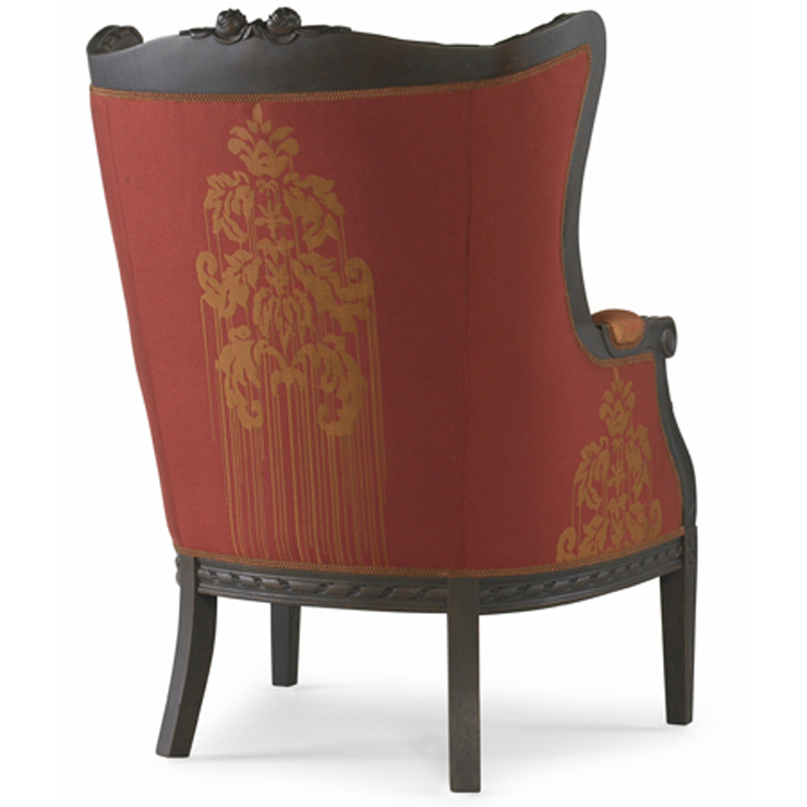 Фото Кресло на деревянной раме - стиль Американское наследство - Для гостиной - Купить в Интернет-магазине