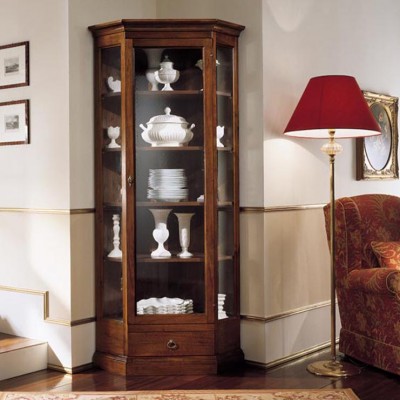Фото Витрина узкая - стиль Европейская эклектика - Для гостиной - Купить в Интернет-магазине