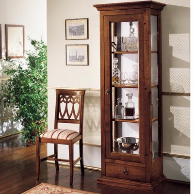 Фото Витрина узкая - стиль Европейская эклектика - Для гостиной - Купить в Интернет-магазине