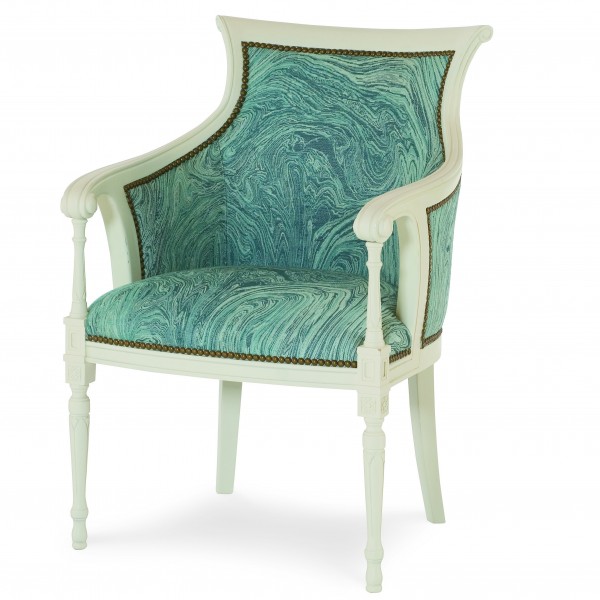 Фото Кресло на деревянной раме - стиль Американское наследство - Для гостиной - Купить в Интернет-магазине