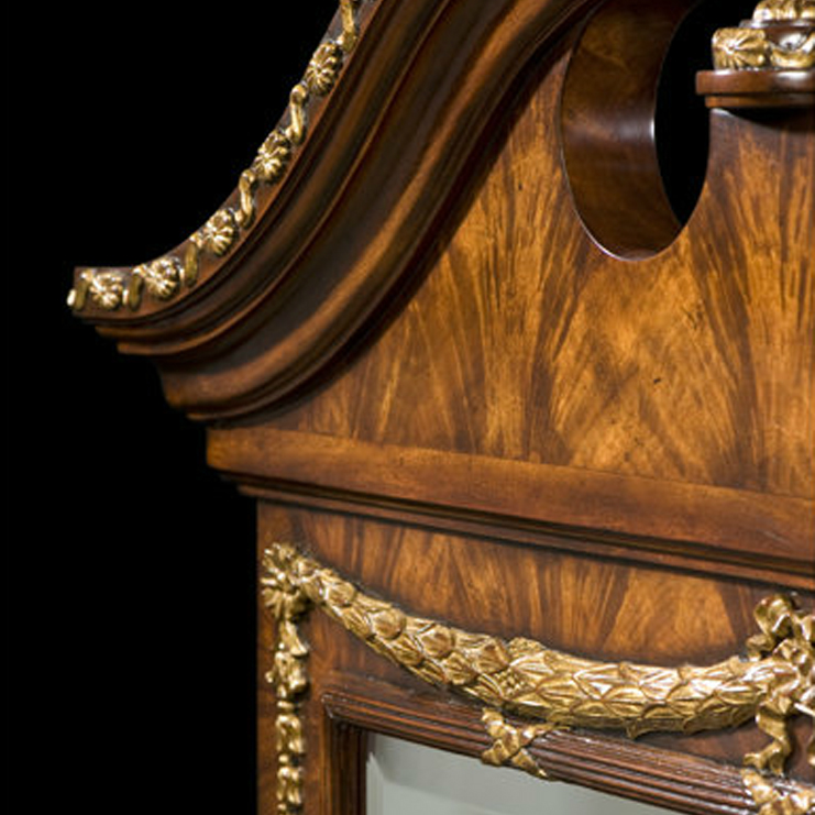 Фото Зеркало настенное - стиль Английская классика - Для гостиной - Купить в Интернет-магазине