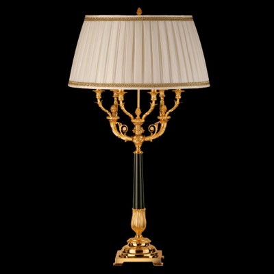 Фото Настольная лампа - стиль Европейская классика - Металлическая - Купить в Интернет-магазине