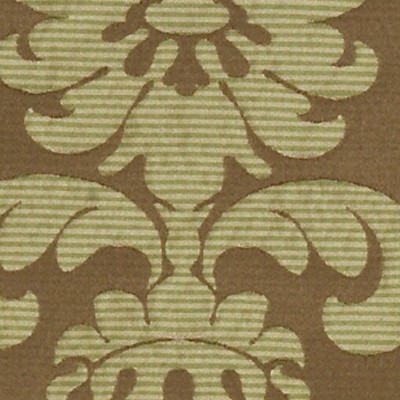 Фото Ткань портьерная с рисунком - Дамаск - стиль Английский - Коричневый - Купить в Интернет-магазине