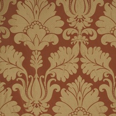 Фото Ткань портьерная с рисунком - Дамаск - стиль Английский - Красный - Купить в Интернет-магазине