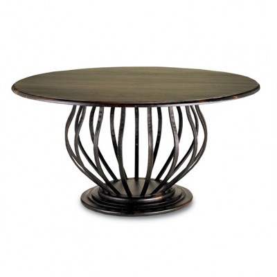 Фото Стол обеденный - стиль Гранд Салон - Для гостиной - большие обеденные столы производства США - Currey & Company - Yeoword design - Купить в Интернет-магазине