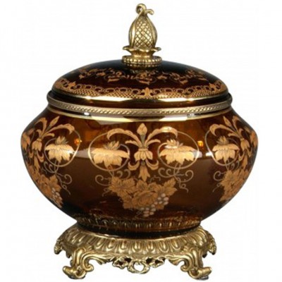 Фото Шкатулкa декоративная - стиль Классический - Стеклянная - Купить в Интернет-магазине