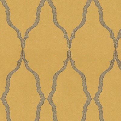 Фото Ткань портьерная с рисунком - Орнамент - стиль Современный - Желтый - Купить в Интернет-магазине