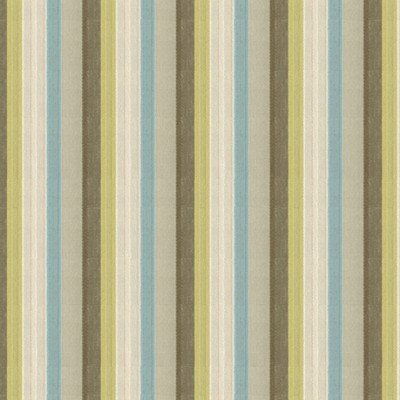 Фото Ткань портьерная с рисунком - Полоски - стиль Современный - Зеленые - Купить в Интернет-магазине