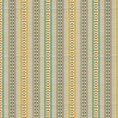 Фото Ткань портьерная с рисунком - Полоски - стиль Английский - Желтые - Купить в Интернет-магазине