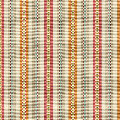 Фото Ткань портьерная с рисунком - Полоски - стиль Английский - Красные - Купить в Интернет-магазине