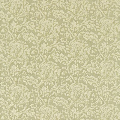 Фото Ткань портьерная с рисунком - Дамаск - стиль Английский - Зеленый - Купить в Интернет-магазине