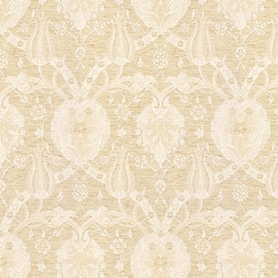 Фото Ткань портьерная с рисунком - Орнамент - стиль Английский - Бежевый - Купить в Интернет-магазине