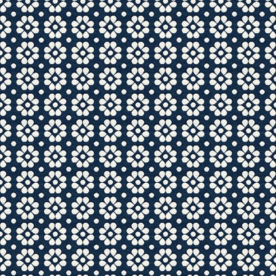 Фото Ткань портьерная с рисунком - Мелкий принт - стиль Современный - Синий - Купить в Интернет-магазине