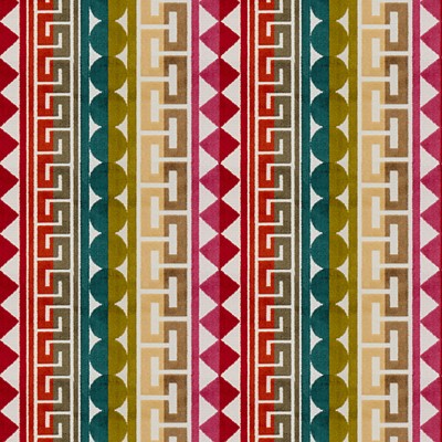 Фото Ткань портьерная с рисунком - Орнамент - стиль Современный - Малиновый - Купить в Интернет-магазине