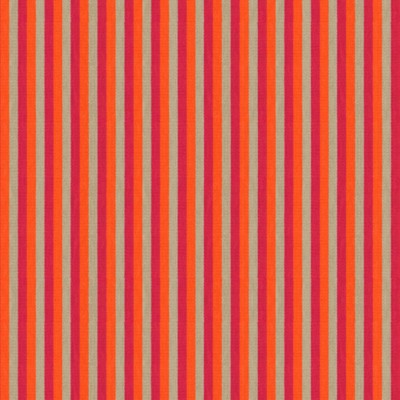 Фото Ткань портьерная с рисунком - Полоски - стиль Современный - Оранжевые - Купить в Интернет-магазине