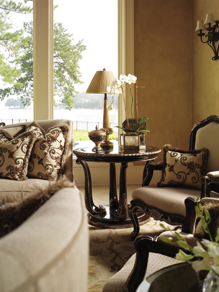 Фото Стол под лампу - стиль Флорида Дизайн - Для гостиной - Купить в Интернет-магазине