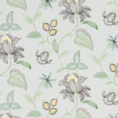 Фото Ткань портьерная с рисунком - Цветы - стиль Американский - Купить в Интернет-магазине