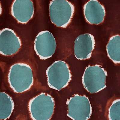 Фото Ткань портьерная с рисунком - Крупный декор - стиль Современный - Красный - Купить в Интернет-магазине