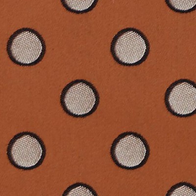 Фото Ткань портьерная с рисунком - Орнамент - стиль Современный - Оранжевый - Купить в Интернет-магазине