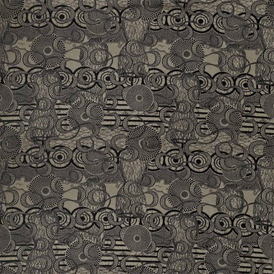 Фото Ткань портьерная с рисунком - Орнамент - стиль Европейский - Светло-коричневый - Купить в Интернет-магазине
