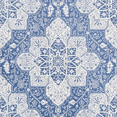 Фото Обои с рисунком - Орнамент - стиль Американский - Синие - Купить в Интернет-магазине