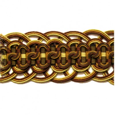 Фото Отделка для текстильных изделий - Тесьма - стиль Европейский - Зеленая - Купить в Интернет-магазине