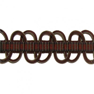 Фото Отделка для текстильных изделий - Тесьма - стиль Европейский - Коричневая - Купить в Интернет-магазине