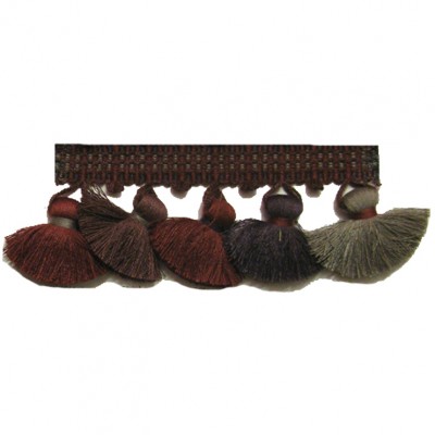 Фото Отделка для текстильных изделий - Тесьма - стиль Европейский - Коричневая - Купить в Интернет-магазине