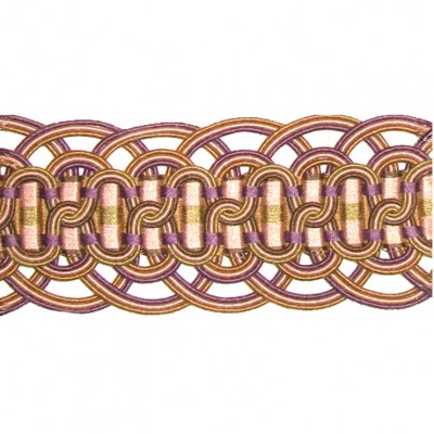 Фото Отделка для текстильных изделий - Тесьма - стиль Европейский - Розовая - Купить в Интернет-магазине