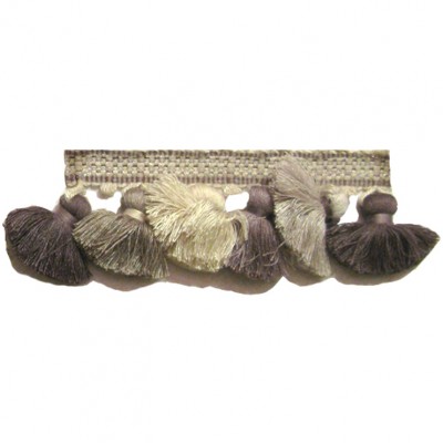 Фото Отделка для текстильных изделий - Тесьма - стиль Европейский - Светло-серая - Купить в Интернет-магазине