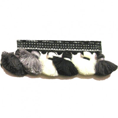 Фото Отделка для текстильных изделий - Тесьма - стиль Европейский - Черная - Купить в Интернет-магазине