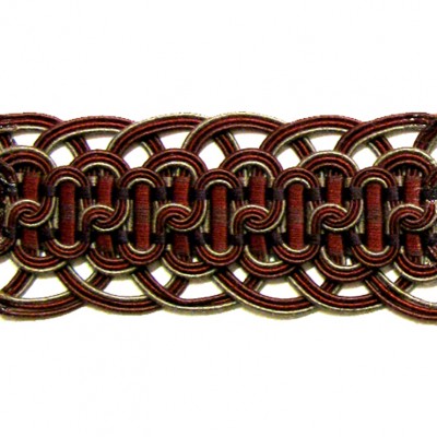 Фото Отделка для текстильных изделий - Тесьма - стиль Европейский - Малиновая - Купить в Интернет-магазине