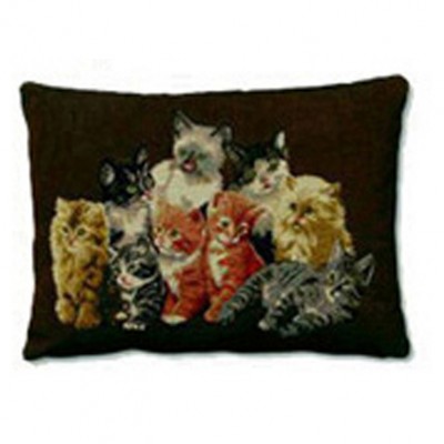 Фото Подушка декоративная - стиль Европейский - Коричневая - Купить в Интернет-магазине