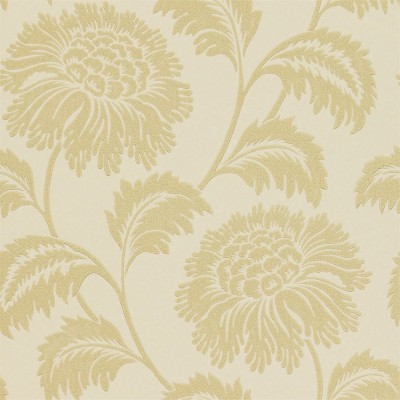 Фото Обои с рисунком - Цветы - стиль Современный - Кремовые - Купить в Интернет-магазине