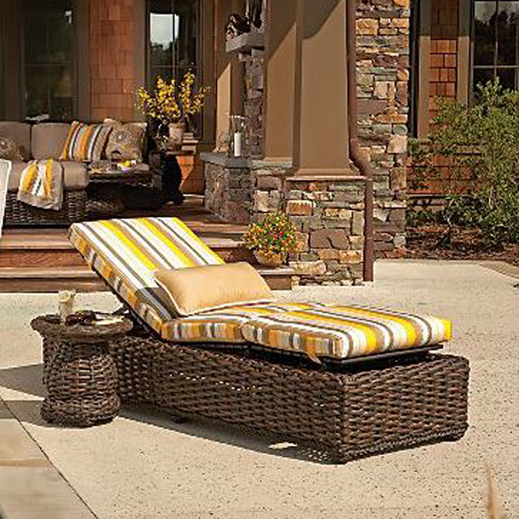 Фото Шезлонг - стиль Классический - Для терраса и бассейна - Купить в Интернет-магазине