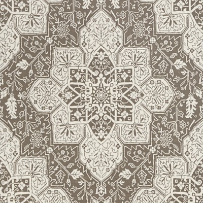Фото Обои с рисунком - Орнамент - стиль Американский - Коричневые - Купить в Интернет-магазине