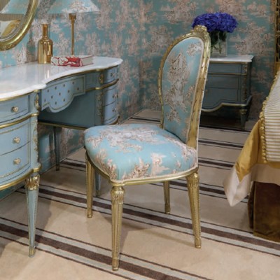 Фото Стул к туалетному столику - стиль Тоскана - Для спальни - Купить в Интернет-магазине
