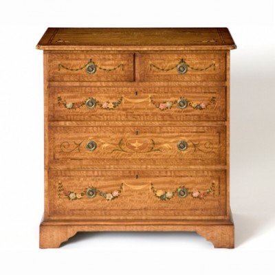 Фото Комод/буфет узкий - стиль Английская классика - Для спальни - Купить в Интернет-магазине