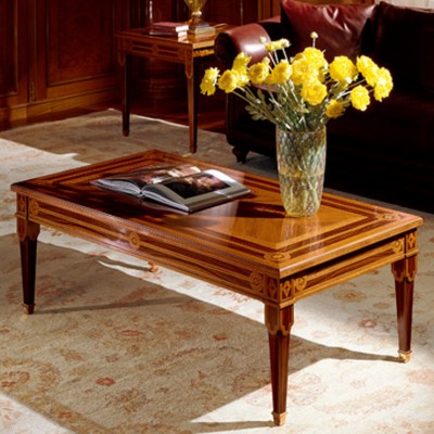 Фото Стол кофейный/журнальный - стиль Русский дворцовый - Для гостиной - Купить в Интернет-магазине