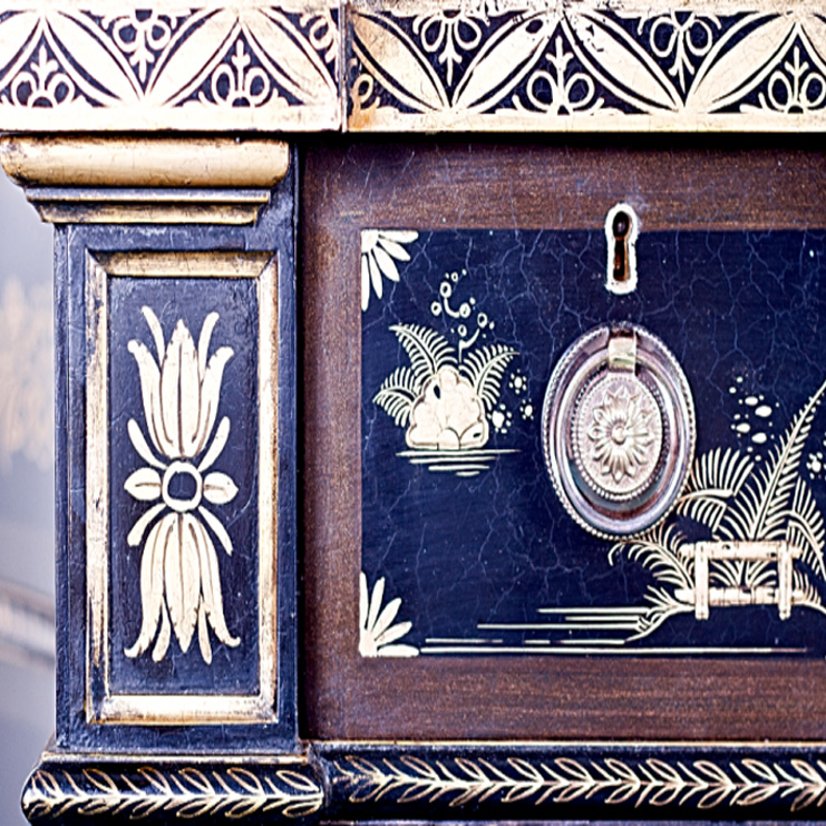 Фото Комод/буфет широкий - стиль Шинуазри - Для спальни - Купить в Интернет-магазине Фото Комод/буфет широкий - стиль Шинуазри - Для спальни - Купить в Интернет-магазине