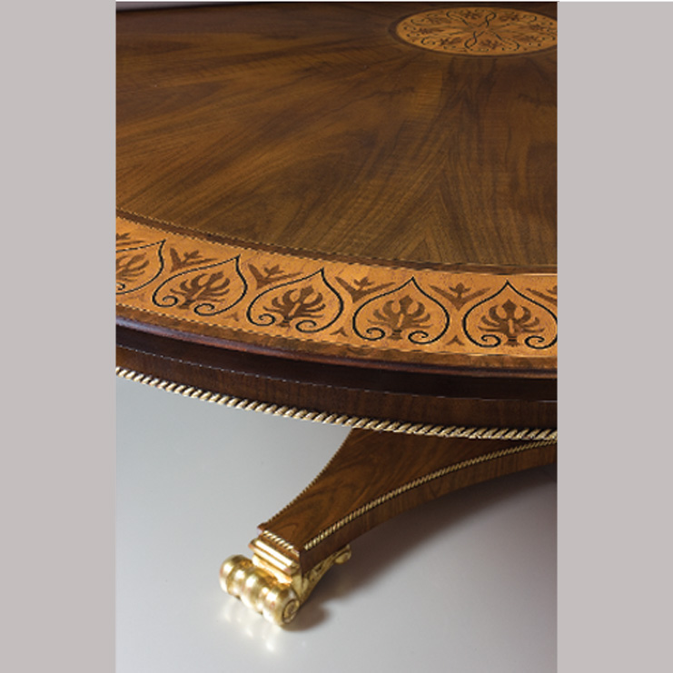 Фото Стол обеденный - стиль Английская классика - Для столовой - большие обеденные столы производства США - Restall Brown & Clennell - Traditional hand-made - Купить в Интернет-магазине