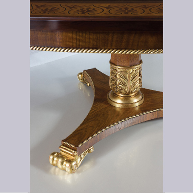 Фото Стол обеденный - стиль Английская классика - Для столовой - большие обеденные столы производства США - Restall Brown & Clennell - Traditional hand-made - Купить в Интернет-магазине
