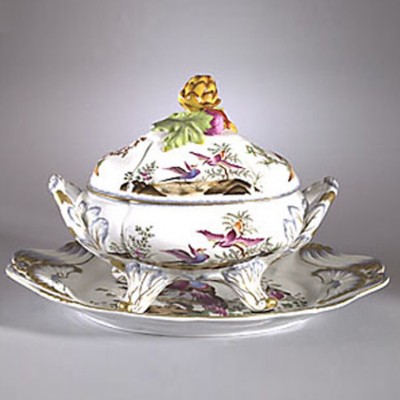 Фото Супница, кастрюля - стиль Классический - Фарфоровая - Купить в Интернет-магазине