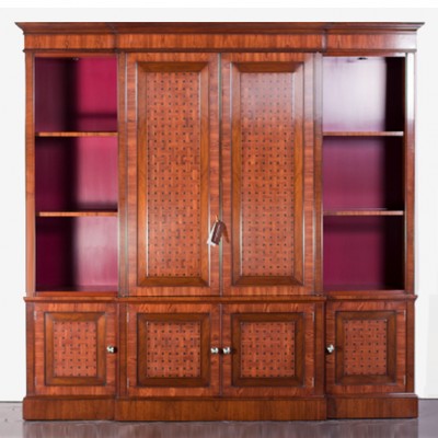 Фото Шкаф книжный/библиотека - стиль Ар-деко - Для кабинета - Купить в Интернет-магазине