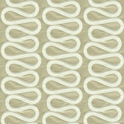 Фото Ткань портьерная с рисунком - Орнамент - стиль Современный - Светло-серый - Купить в Интернет-магазине